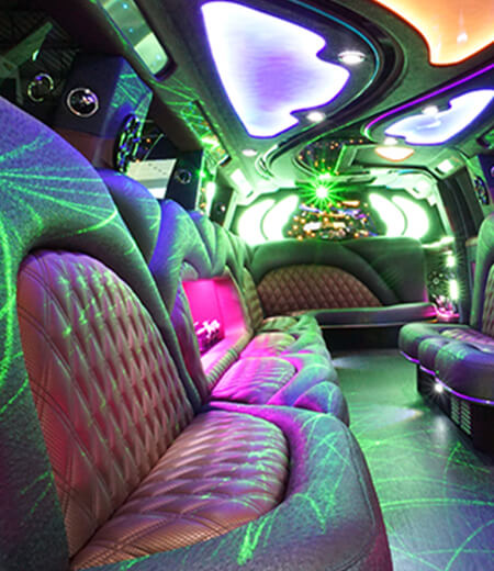 Luxury limo interiors